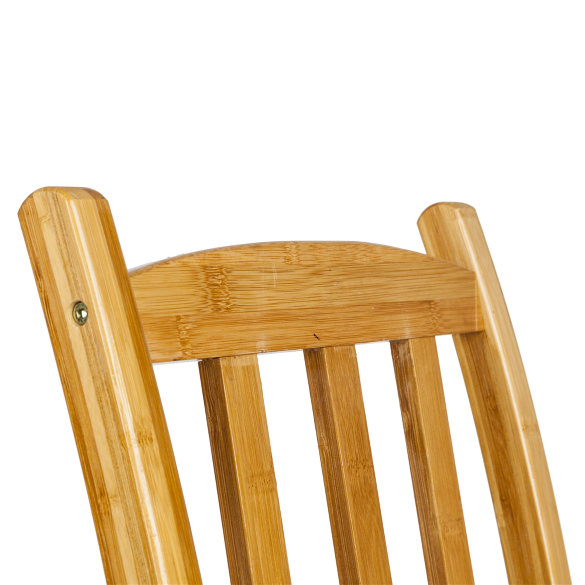 Spaco Bamboo Dining Chairs Set of 2 with High Backrest for Dining Room, Living Room, Kitchen, Wood