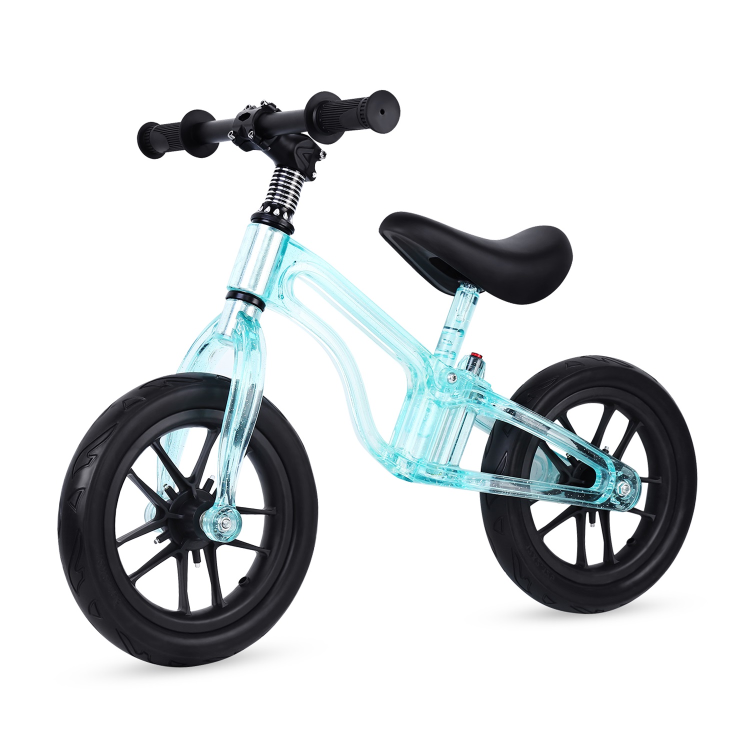 CIPACHO 12" Kids Balance Bike for 18months, 2, 3, 4, and 5 Years Old Boys and Girls, Lightweight Toddler Bike with Adjustable Handlebar and Seat, Blue