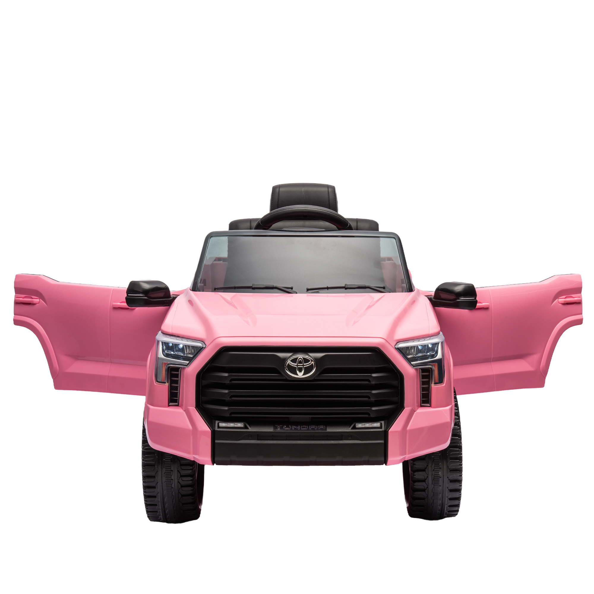 CIPACHO 12V Kids Electric Ride On Car Toy Licensed Toyota Tundra Pickup with 2.4G Remote Control, Car for kids 3 Speed Adjustable, Pink