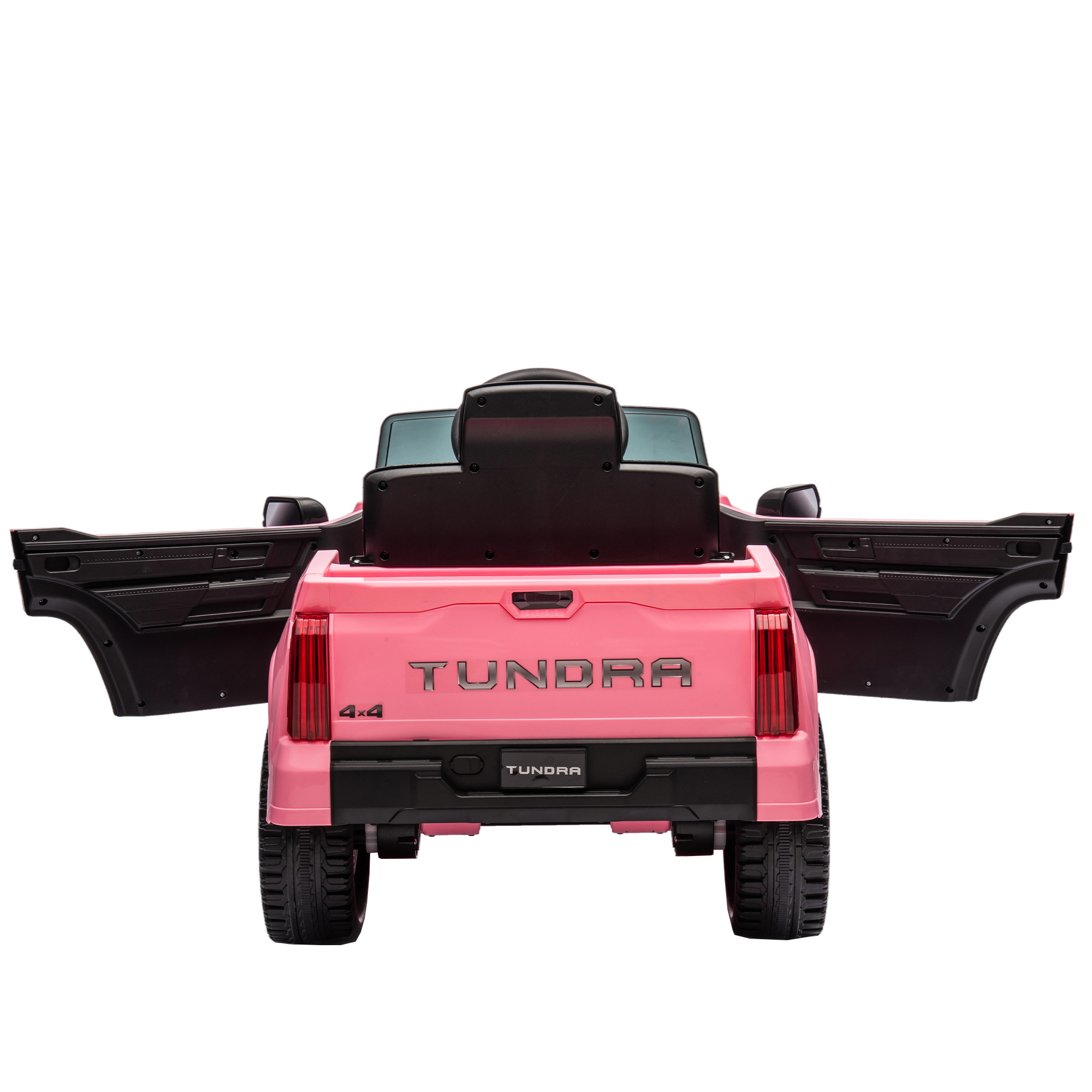 CIPACHO 12V Battery Powered Licensed Toyota Tundra Kids Ride On Truck Car Electric Vehicle Jeep with Remote Control, MP3, Pink