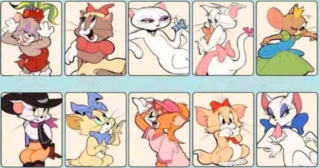 The Glamorous World of Feline Romance: Tom, Jerry, and Their Fabulous Feline Girlfriends-ACGArea