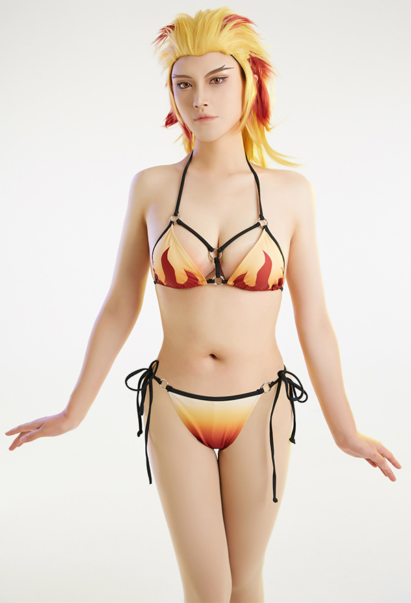 Bikini Madness: When Demon Slayer’s Flame Hashira Goes Beach Mode!-ACGArea