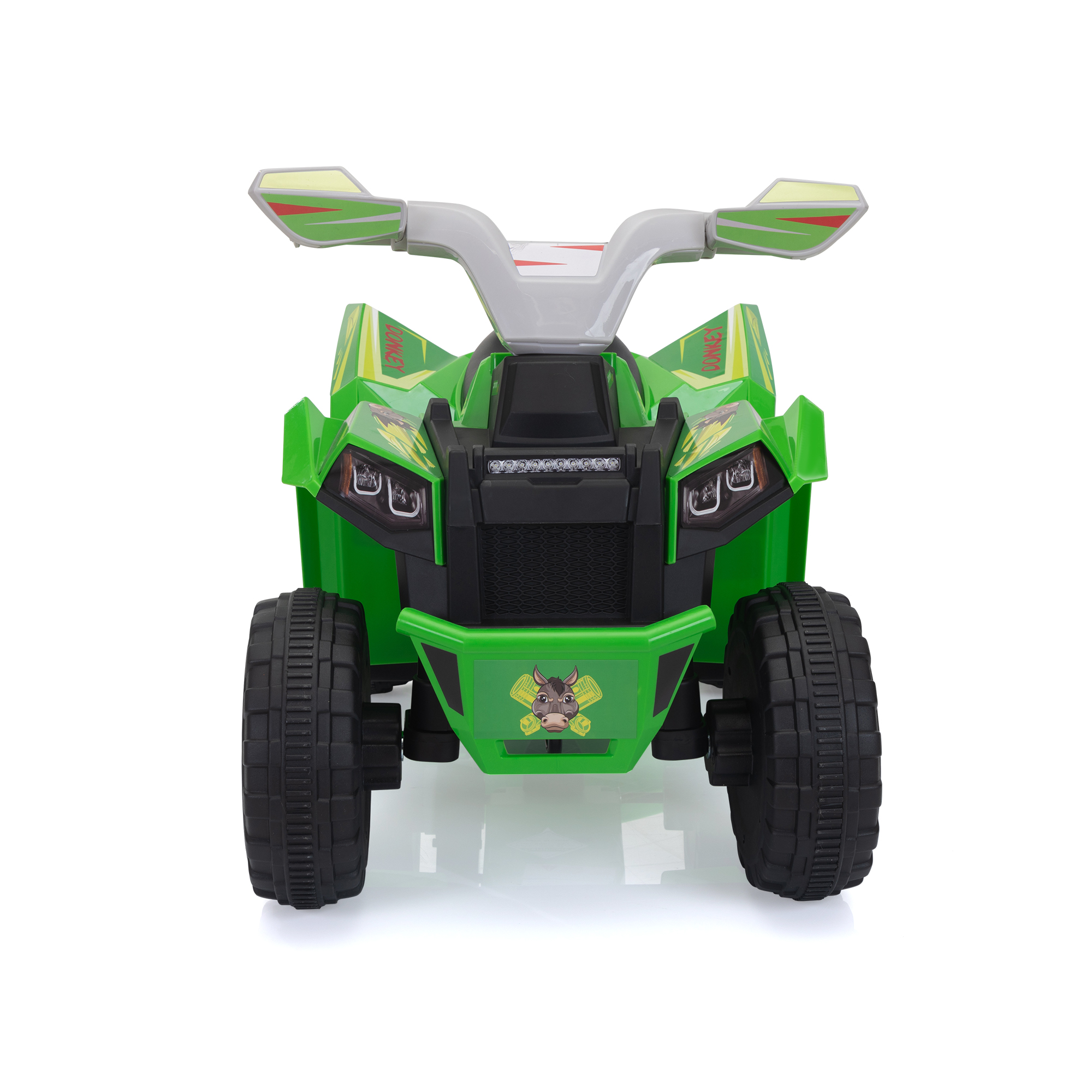 CIPACHO Kids ATV, 6V Battery Powered Electric Vehicle with Trailer, Ride on Car 4 Wheeler Quad for Toddler Boys Girls 18-36 Months, Green