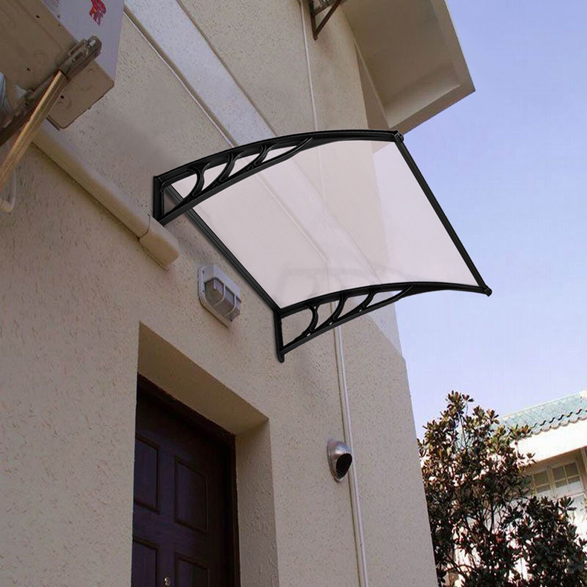 Kepooman 40"x 35" Patio Awning for Outdoor, Awning Canopy for Patio, Door Window Awning, Silver Kepooman 40"x 35" Patio Awning for Outdoor, Awning Canopy for Patio, Door Window Awning, Silver