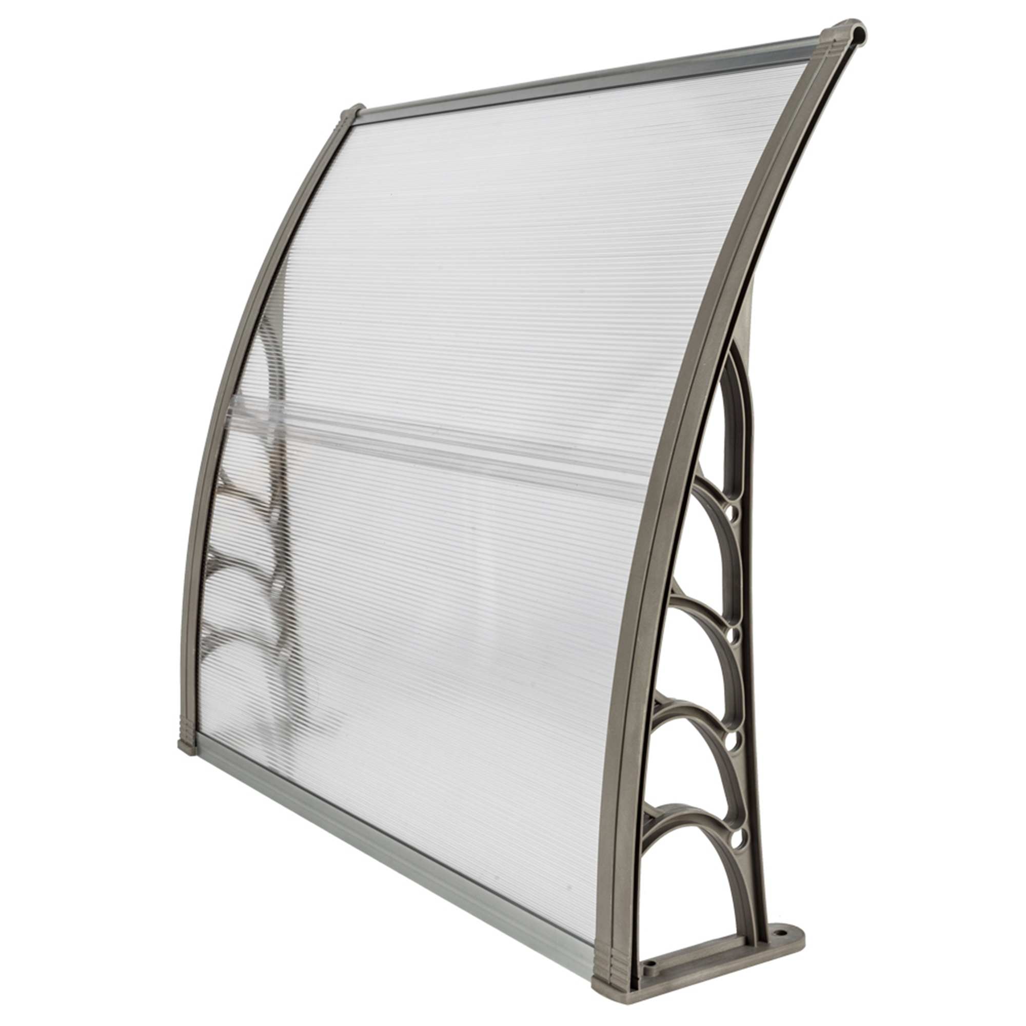 Kepooman 40"x 35" Patio Awning for Outdoor, Awning Canopy for Patio, Door Window Awning, Gray Kepooman 40"x 35" Patio Awning for Outdoor, Awning Canopy for Patio, Door Window Awning, Gray