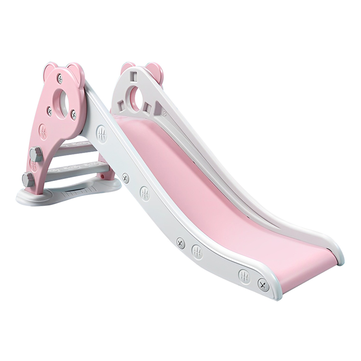 CIPACHO Kids Slide Toys, Play Climber Slide Playset for Toddler Age 1-3, Pink