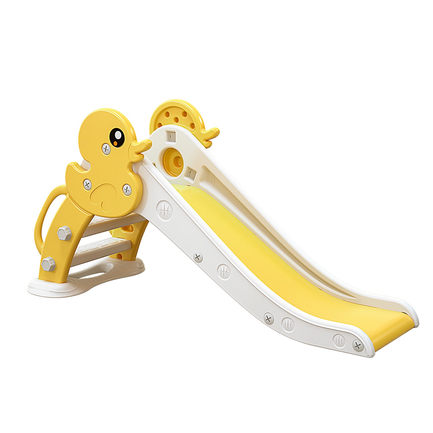 CIPACHO Kids Slide Toys, Play Climber Slide Playset for Toddler Age 1-3, Yellow