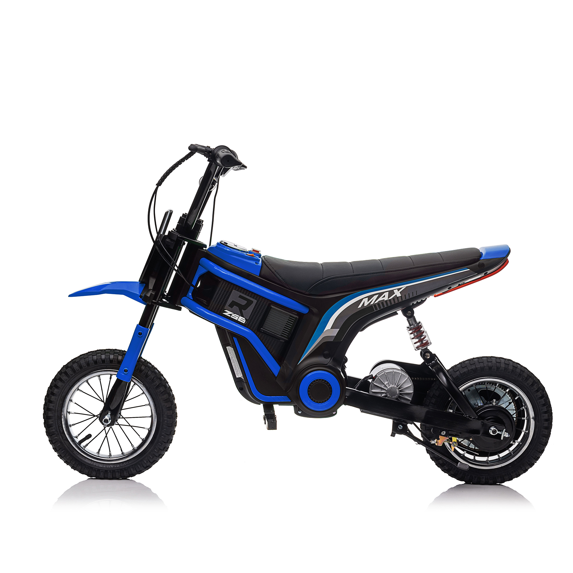 CIPACHO 24V Electric Kids Motorcycle Ride On Toy Dirt Bike-XXL Large, Motocross for Kids 8-12, Speeds up to 14.29mph, Blue