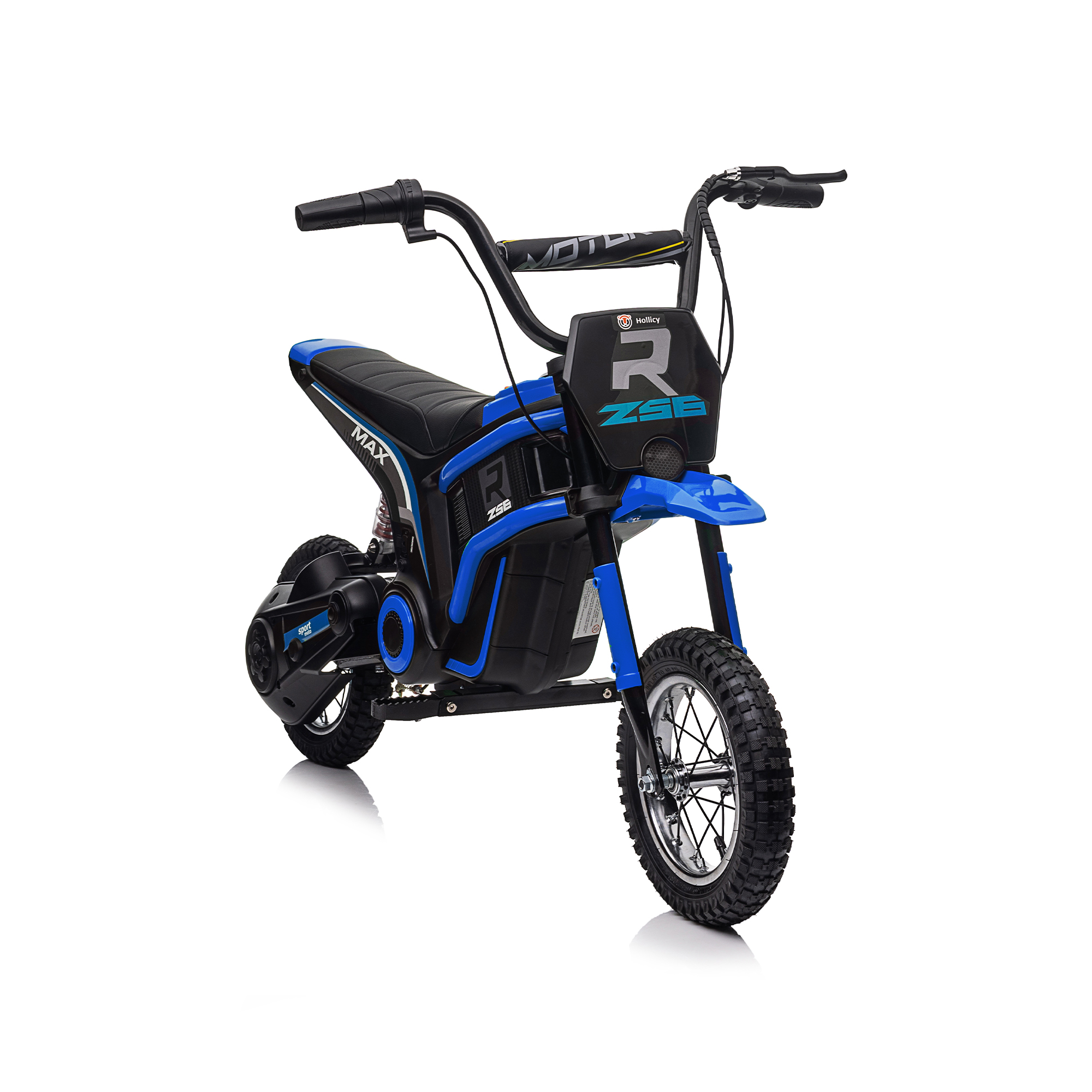 CIPACHO 24V Electric Kids Motorcycle Ride On Toy Dirt Bike-XXL Large, Motocross for Kids 8-12, Speeds up to 14.29mph, Blue