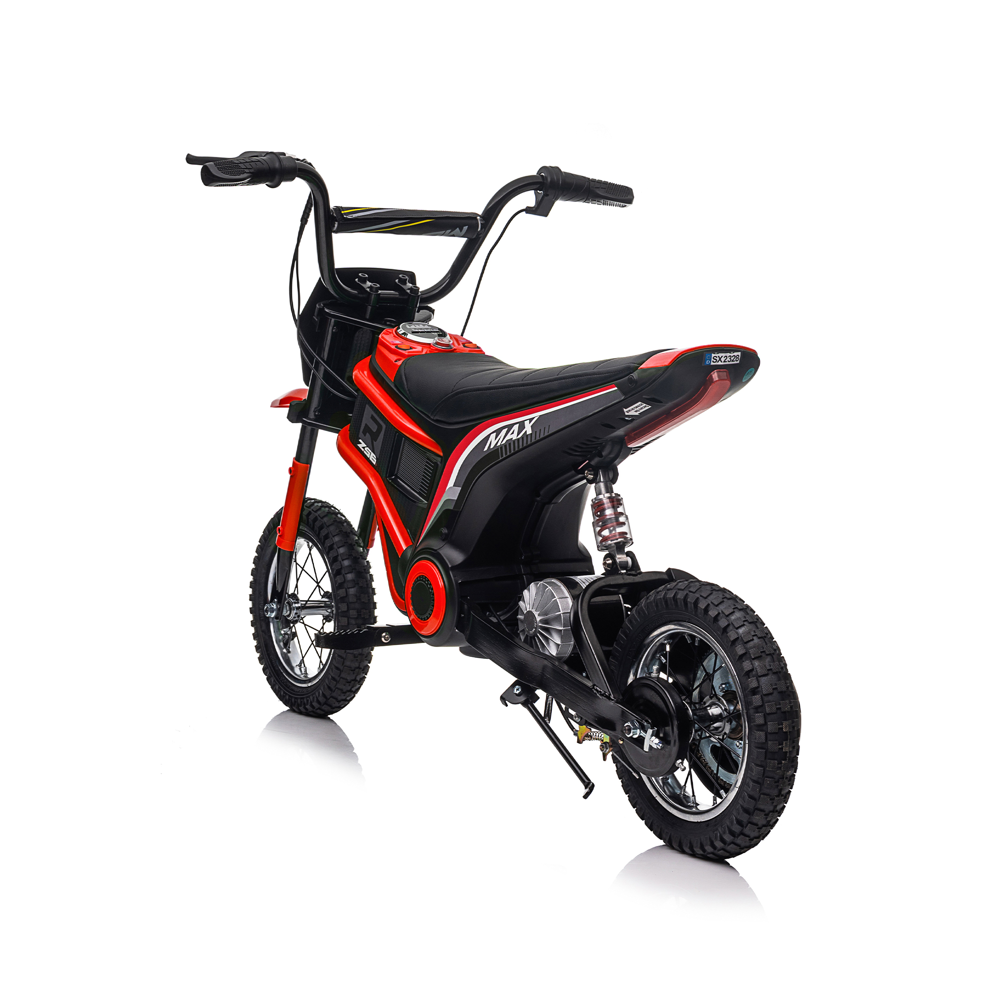 CIPACHO 24V Electric Kids Motorcycle Ride On Toy Dirt Bike-XXL Large, Motocross for Kids 8-12, Speeds up to 14.29mph, Red